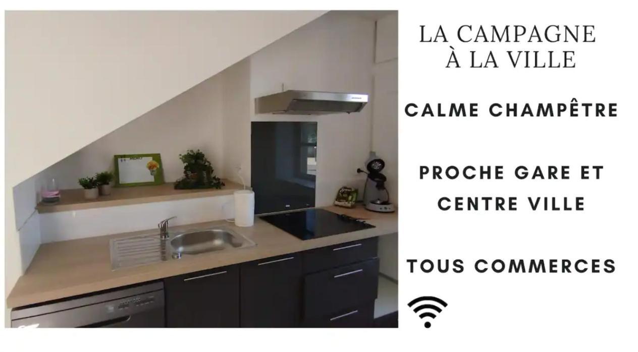 Les Glycines, Un Air De Campagne A La Ville Besançon Exterior foto
